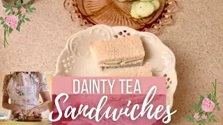 Finger Sandwich Recipes for Tea Time |Chicken Salad, Classic Cucumber