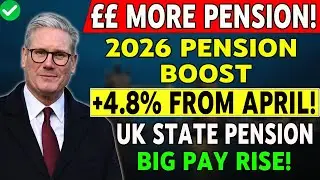 UK State Pension 2026 Update | 4.8% Increase Confirmed | More Money From April 💷