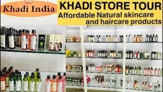 Khadi India Store Tour & Shopping Haul | Affordable & Natural products | Facepacks,Oil,Shampoo,etc