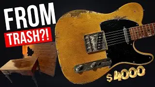 I Turned a Thrown-Away Table into a $4,000 Telecaster