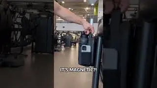 Magnetic Gym Bag for Men and Women &ndash; Sling Bottle with Magnetic Attachment | Water Bottle Holder,
