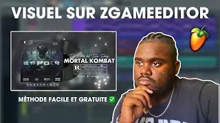 VISUEL SUR ZGAMEEDITOR VISUALIZER FL STUDIO 20 - MONTAGE (Visuel Type Beat 2022) Astuce (JMUSICKS)