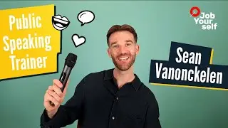 PORTRET🎙️  Sean Vanonckelen : Public Speaking Trainer bij Speaking Change