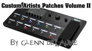 Line 6 Helix Eddie Van Halen Custom Artist Patch - by Glenn DeLaune