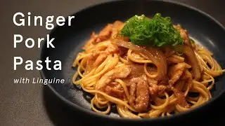 Japanese Pasta? | Ginger Pork Pasta with Linguine | Japanese Recipes