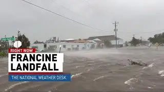#HurricaneFrancine made landfall Wednesday in #Louisiana. Here's today's broadcast of the Nationa...