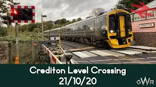 *Old NRS Barriers* Crediton Level Crossing (21/10/20)