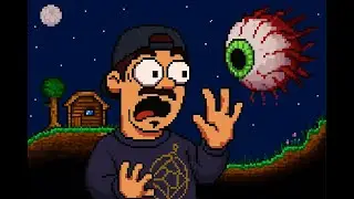 TERRARIA MODO MESTRE AT&Eacute; ZERAR - PARTE 7 - PRIMEIRO BOSS MEC&Acirc;NICO
