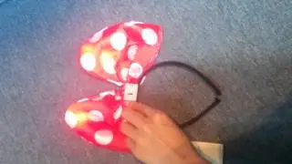 LED flashing headband