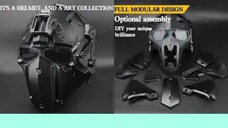 Raptors Airsoft's G4, the ultimate helmet and full face protection system