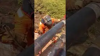 Welding pipeline proc&egrave;de 6010 finition 