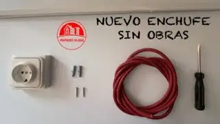 ENCHUFE SIN OBRAS SACADO DE OTRO ENCHUFE #ENCHUFE #OBRAS #BRICOMANIA #PREPARATEENCA