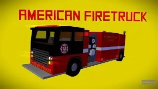 American Firetruck rig (Mine-imator) [+Download]
