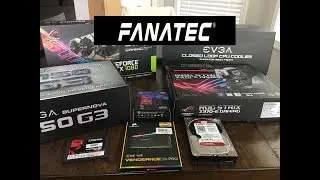 i7 8700k @5.0 ghz and Fanatec sim rig upgrades