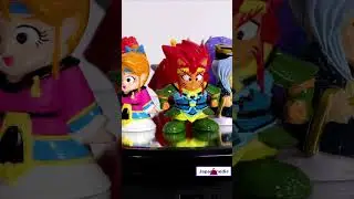 Thunder Jet / Ginga Sengoku Gunyuuden Rai Mini Soft VInyl Figure 7pc Set