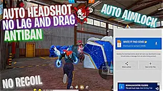 free fire after OB38 Auto Headshot Config File no drag and lag, Antiban,no recoil, auto Aimlock 🗿😈🥂