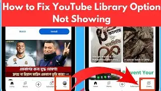 How to Fix YouTube Library Option Not Showing 2024. Fix YouTube Library Option Missing Problem