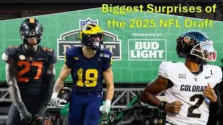Biggest Surprises of the 2025 NFL Draft
