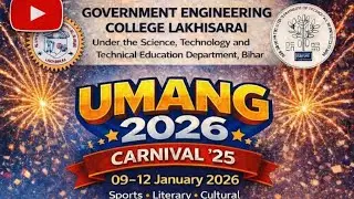 Preparation of umang 2026 kabbadi, chess ♟️, badminton, culture event everything at gec lakhisarai 
