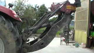 Case 345 IH & Rotor Stump cutter by Visconti