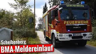 [BMA AUF DEM SCHEIBENBERG] HLF 20 der Feuerwehr Scheibenberg auf Einsatzfahrt