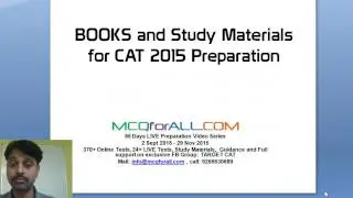 Important Books for CAT Exam- MCQforALL.COM