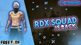 Rdx Squad Is Back || Road To 2k || Free Fire || Sh Gaming
