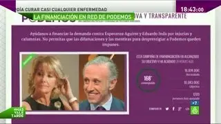 M&aacute;s Vale Tarde - &iquest;C&oacute;mo funciona el crowdfunding de Podemos?