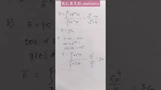 #shorts #statistics#fermi #csirnet #gate#physics #iitjam #physics #phd_entrance #phdinterview #tifr