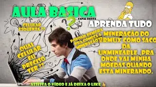 APRENDA,SOBRE A MINERA&Ccedil;&Atilde;O NO CELULAR VIA TERMUX.