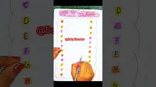 Matching worksheet ideas/English Alphabet worksheet #education #nurserylearning #english #preschool