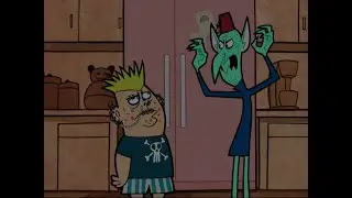 Grim Adventures - Boogie Tries to Scare a Teenager [HD]