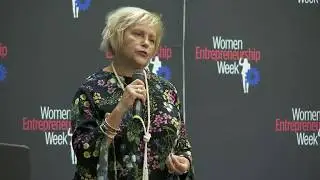 Betty Manetta at Women Entrepreneurship Week Conference 2019
