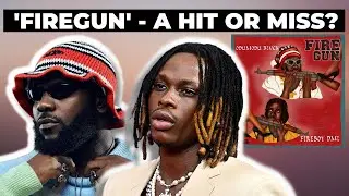 ODUMODUBLVCK - FIREGUN ft. Fireboy DML (REACTION/REVIEW)