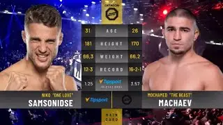 Niko Samsonidse vs Mochamed Machaev | Highlights before the Fight