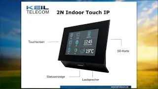 2N Indoor Touch IP - SIP Innensprechstelle mit Touchscreen