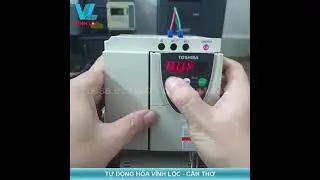 Hướng dẫn cài đặt biến tần Toshiba VFNC1 cơ bản, lệnh chạy ngoài, thời gian, tần số, ...