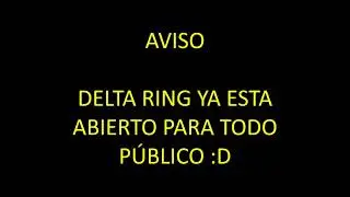 AVISO DE DELTA RING