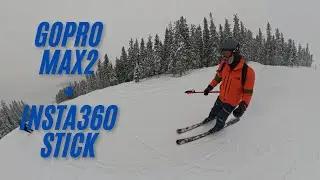 Snowy skiing selfie experiment | Trysil, Norway