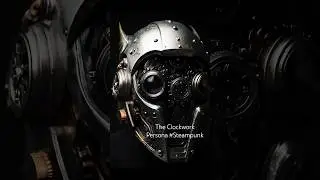 The Clockwork Persona #Steampunk #SciFi #aiart #DigitalArt #HelmetDesign #Shorts
