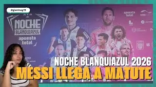 LIONEL MESSI JUGAR&Aacute; EN MATUTE | ALIANZA LIMA VS INTER MIAMI | DETALLES DE LA NOCHE BLANQUIAZUL