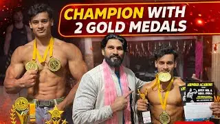 Mr. India Bodybuilding Champion With 2 Gold Medals🥇🏆  #bodybuilding #champion 