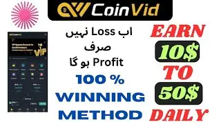 Coinvid Earning App New Update | Coinvid profitable Live Gameplay | Secure Method