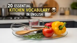 Kitchen Vocabulary in English | Learn English Quickly 