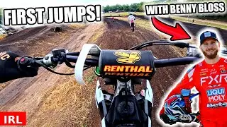 I Finally Jumped My Dirt Bike at Grain Valley! (With Benny Bloss!)