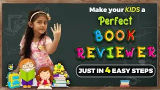 How to write book review for students | Kids #bookreview in 4 easy steps | #bookreviewvideosforkids