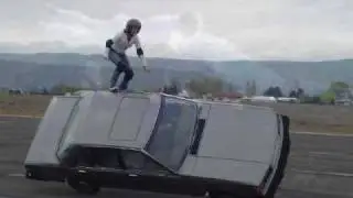 Car surfing