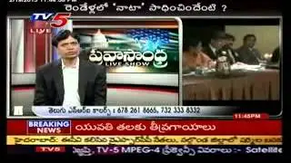 NATA New President Sanjeev Reddy With Pravasandhra -TV5 part1