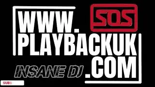 INSANE - PLAYBACK UK SATURDAY S.O.S - 21.08.2024 - DNB COVER