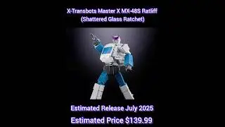 X-Transbots Master X MX-48S Ratliff (Shattered Glass Ratchet) #transformers #3rdparty #shattered